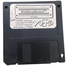 YOERIC Software Win Bread Board TTL Trainer 3.5" Floppy Disk 1998 Vintage PC
