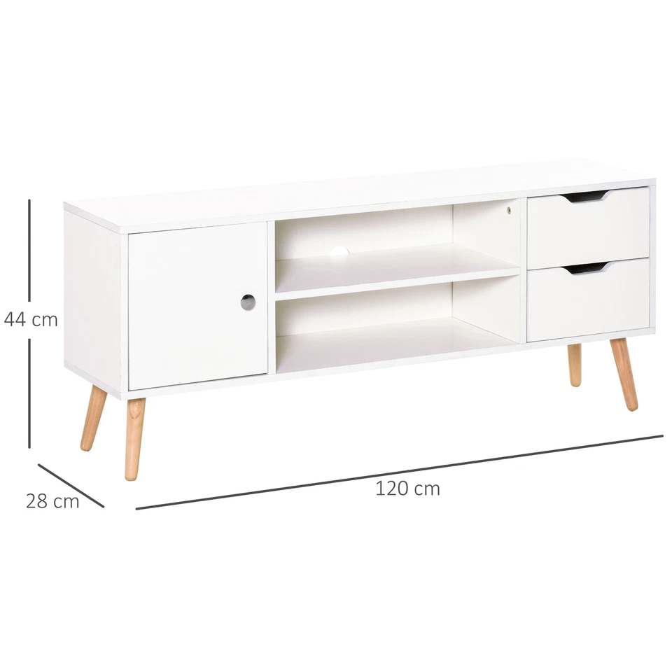 Scandinavian TV Stand - Stylish Media Console - Image 3 of 4