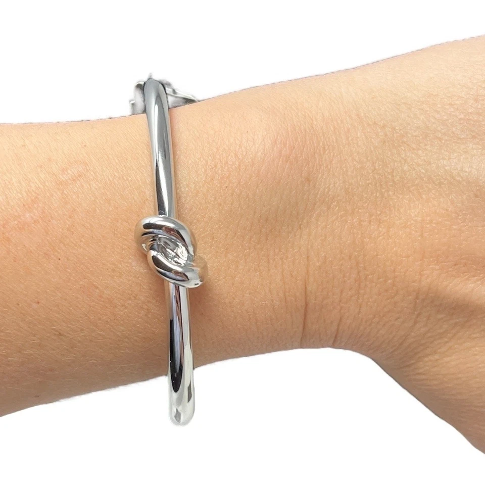 Brazalete The Limited con nudo de plata nuevo con etiquetas Foto 2 de 4