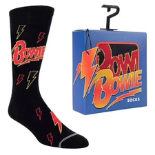 David Bowie - David Bowie Crew Socks In Gift Box (One Size)  (UK IMPORT) ACC NEW
