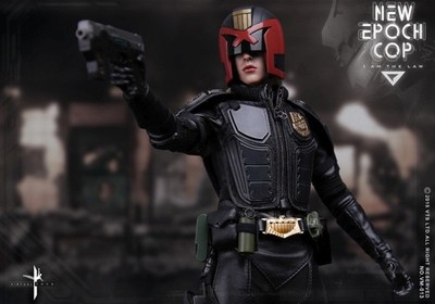 VTS TOYS NEW EPOCH COP Female Dredd Judge Anderson Mib Action Figure IN STOCK
