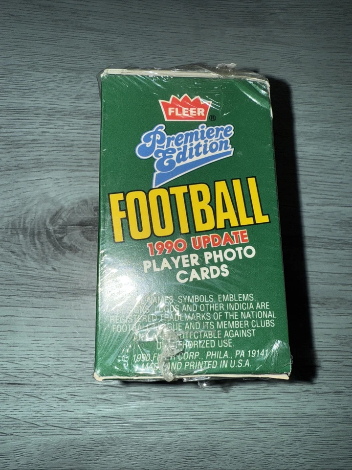 1990 Fleer Update Football Factory Sealed Set Emmitt Smith RC Junior Seau RC~1 - Image 3 of 4