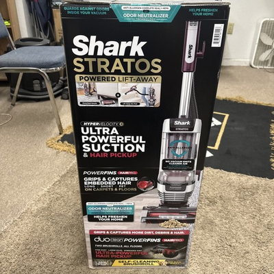 #ad #ad Shark Stratos AZ3000 Stratos Upright Vacuum with Duo Clean Power Fins New $275.00