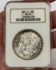 1881-S Morgan Silver Dollar NGC MS 64 #3093