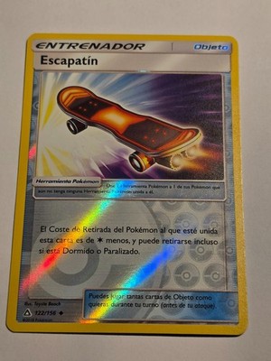 Escape Board (UPR 122) SPANISCH REVERSE HOLO UNCOMMON POKEMON 2018 NM(-) C109