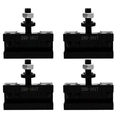 4Pcs AXA #1 250-101XL Oversize Turning And Facing Holder Quick Change Tool Post