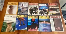 Collectors Lot Of 10 Vintage Photography Magazines Camera 35 Buyers Guides