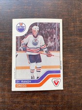 1983-84 Vachon cakes #25 Randy Gregg - Edmonton Oilers
