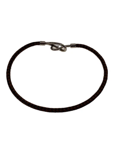 HERMÈS Bracciale HERMES pelle marrone uomo