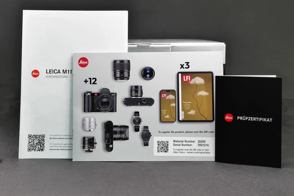 LEICA M11-P schwarz lackiert 20211 - v. 29.04.2024 (~ 35660 Auslös.) ROTER PUNKT - Bild 4 von 4