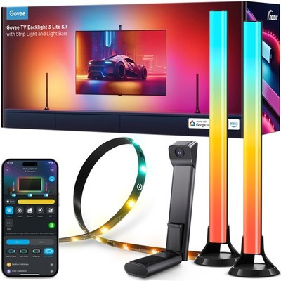 Govee H605A TV Backlight 3 Lite RGBICW-TV-Hintergrundbeleuchtung 55 65 Zoll
