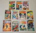 11 Vintage DC Action Comics  Superman Lot Hulk Weird Mystery Daredevil Jonah Hex