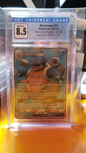 Blastoise-GX graded CGC 8.5 for sale on eBay