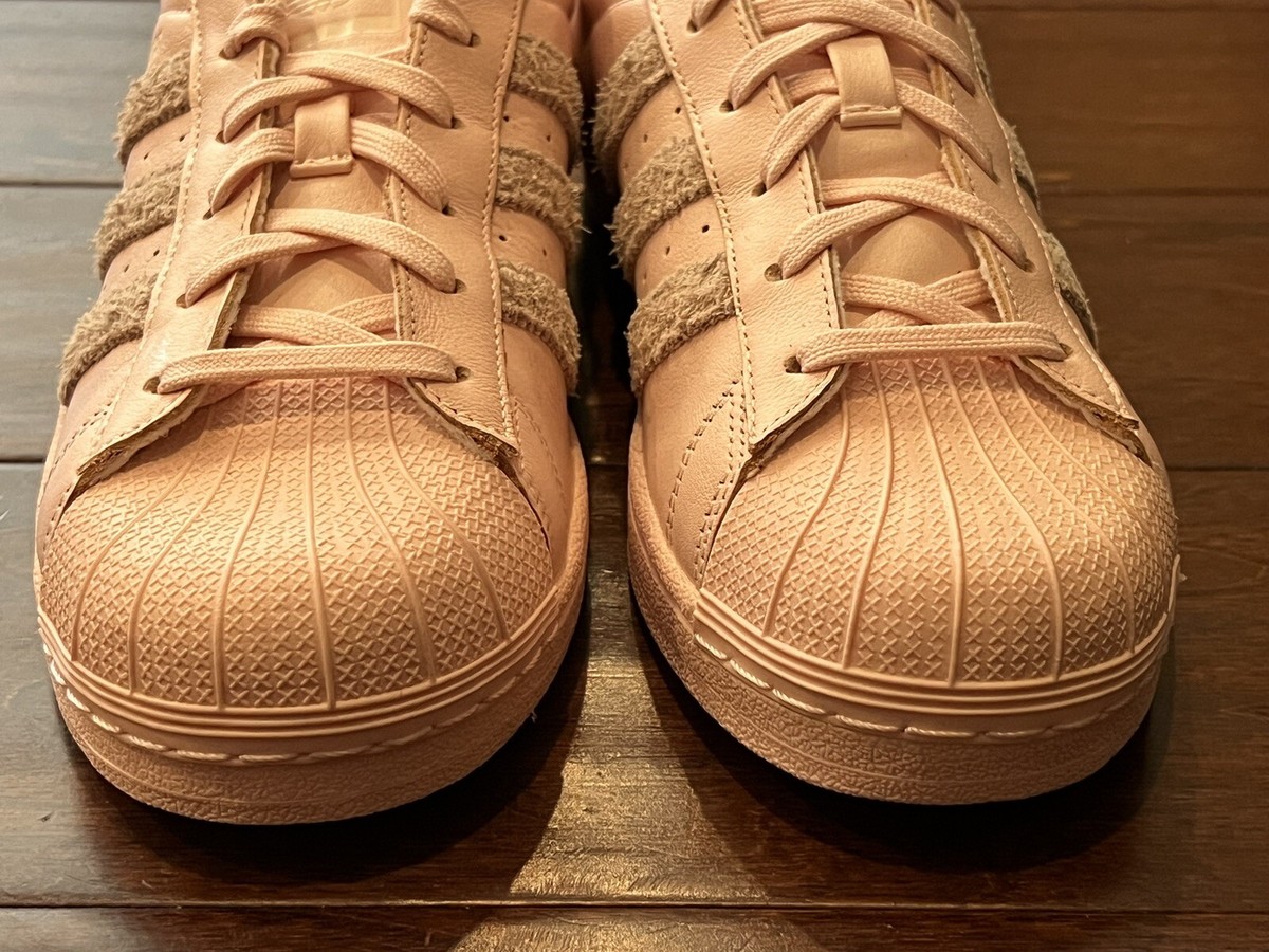 Adidas DB1056 Women's Superstar Icy Vapor Pink Leather Shell Toe