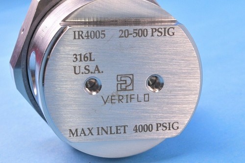 Parker IR4005 Single Stage Pressure Regulator Stainless Steel 20 to 500 psi 1/4" - Picture 6 of 8