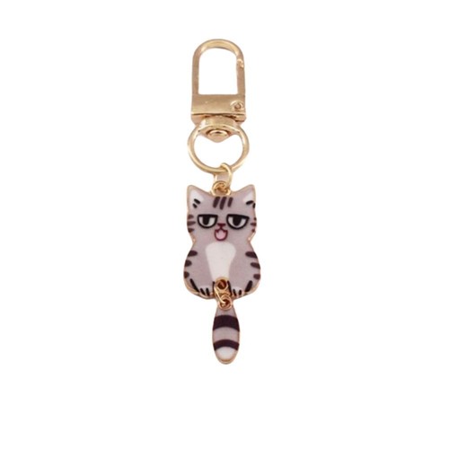 Metal Animal Pendant Cartoon Bag Decoration Cute Key Chains Gift - Picture 5 of 17