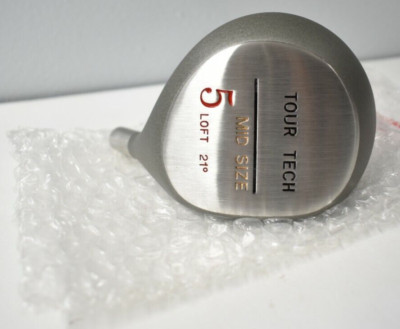 Nice NOS / New Tour Tech Mid Size Wood / Driver - 21 Degree Loft - HEAD ONLY USA