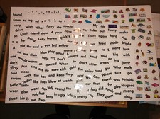 Magnetic Large Words And Pictures   168 Words   66 Pix  More