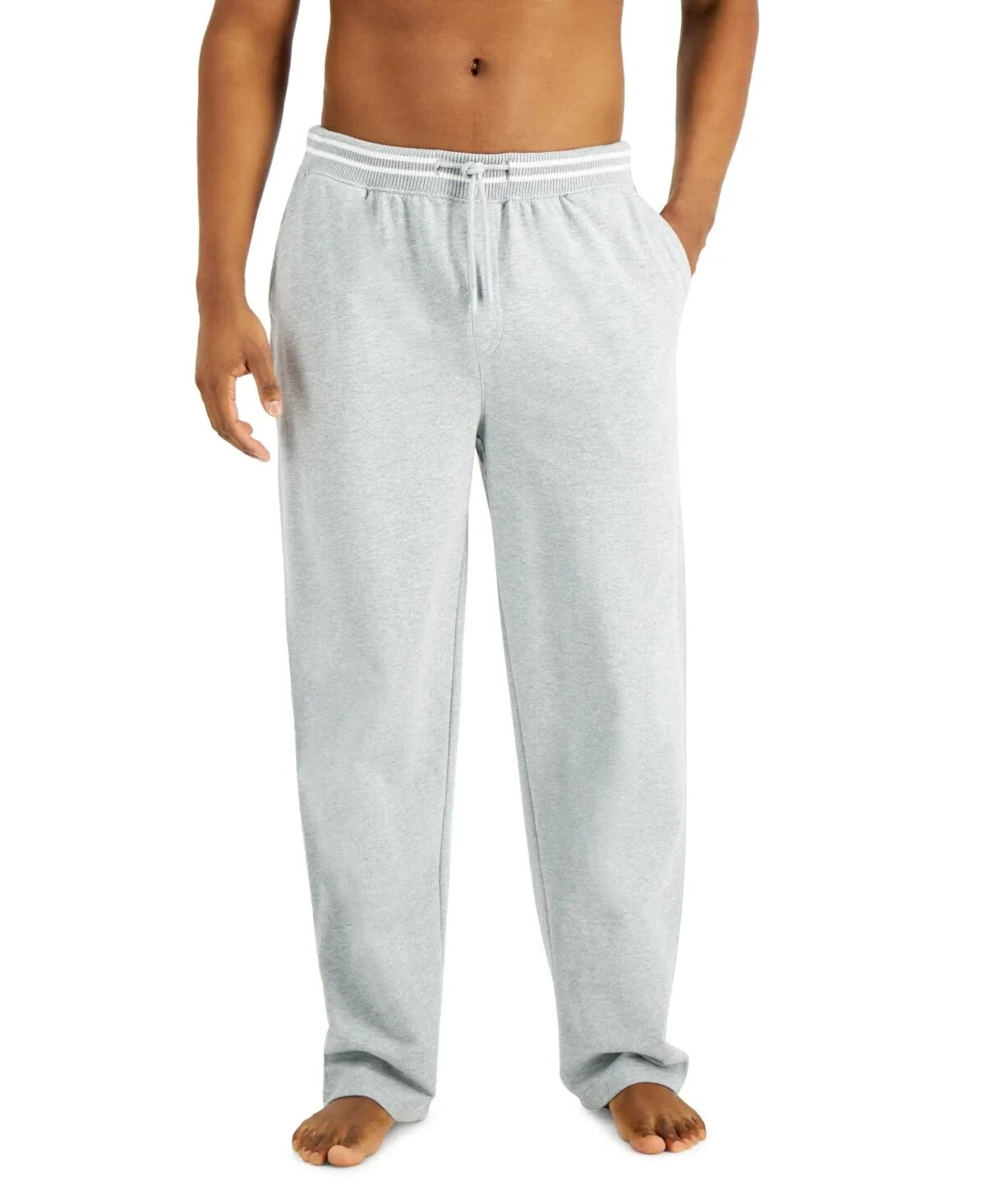 40 Club Room Мужские пижамные брюки в полоску на талии Серый M 3990₽