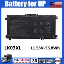 55.8Wh LK03XL Battery For HP ENVY X360 15-BP 15-BQ 17-CE L09281-855 916814-855