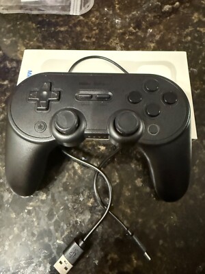 8BitDo SN30 Pro+ Plus Bluetooth SNES style wireless controller Nintendo - Black