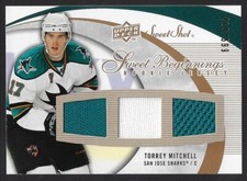 2007-08 UD Sweet Shot Beginnings Rookie Jersey 419/599 Torrey Mitchell #138