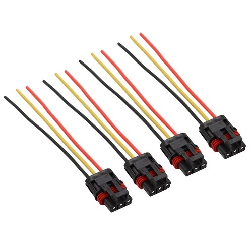 4Pcs/Set Pulse Power Bus Bar Plug Pigtail Connector For Polaris Ranger