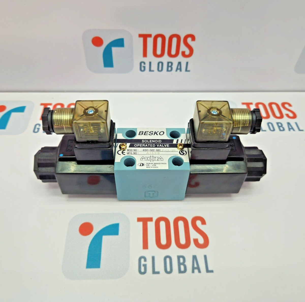 BESKO KSO-G02-66C P-CL-20 SOLENOID OPERATED VALVE | eBay