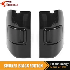 Smoked Black Rear Taillight Lamp Cover For Dodge RAM 1500 2500 3500 2019-2024 US
