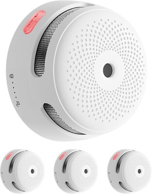 X-Sense Rauchmelder Feuermelder Sensor XS01 | 4er-Pack