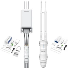 N300 WIFI Router Outdoor Long Range Extender Access Point with PoE Powered