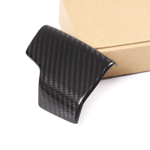 Cubierta de palanca de cambios de fibra de carbono real para Audi A6 C8 A7 Q7 2019-2022 - Imagen 3 de 5