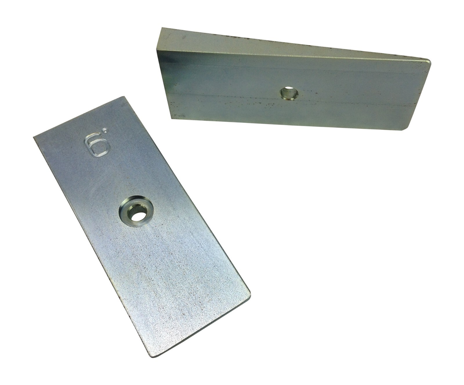 WFO Concepts Steel Axle Degree Shims, 6 degree, 2" wide, caster pinion