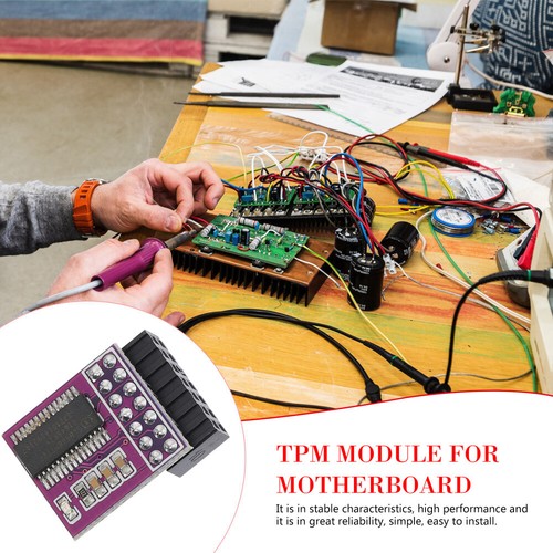 Modulo TPM 2.0 14pin Compatibile con Security Dedicated TPM Card Forniture - Afbeelding 8 van 12