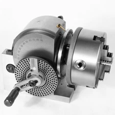 Indexing Dividing Head Headstock Adjustable 3-jaw Chuck for Milling Machine