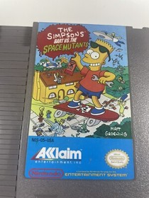 The Simpsons: Bart vs. The Space Mutants -- NES Nintendo Original GameTested