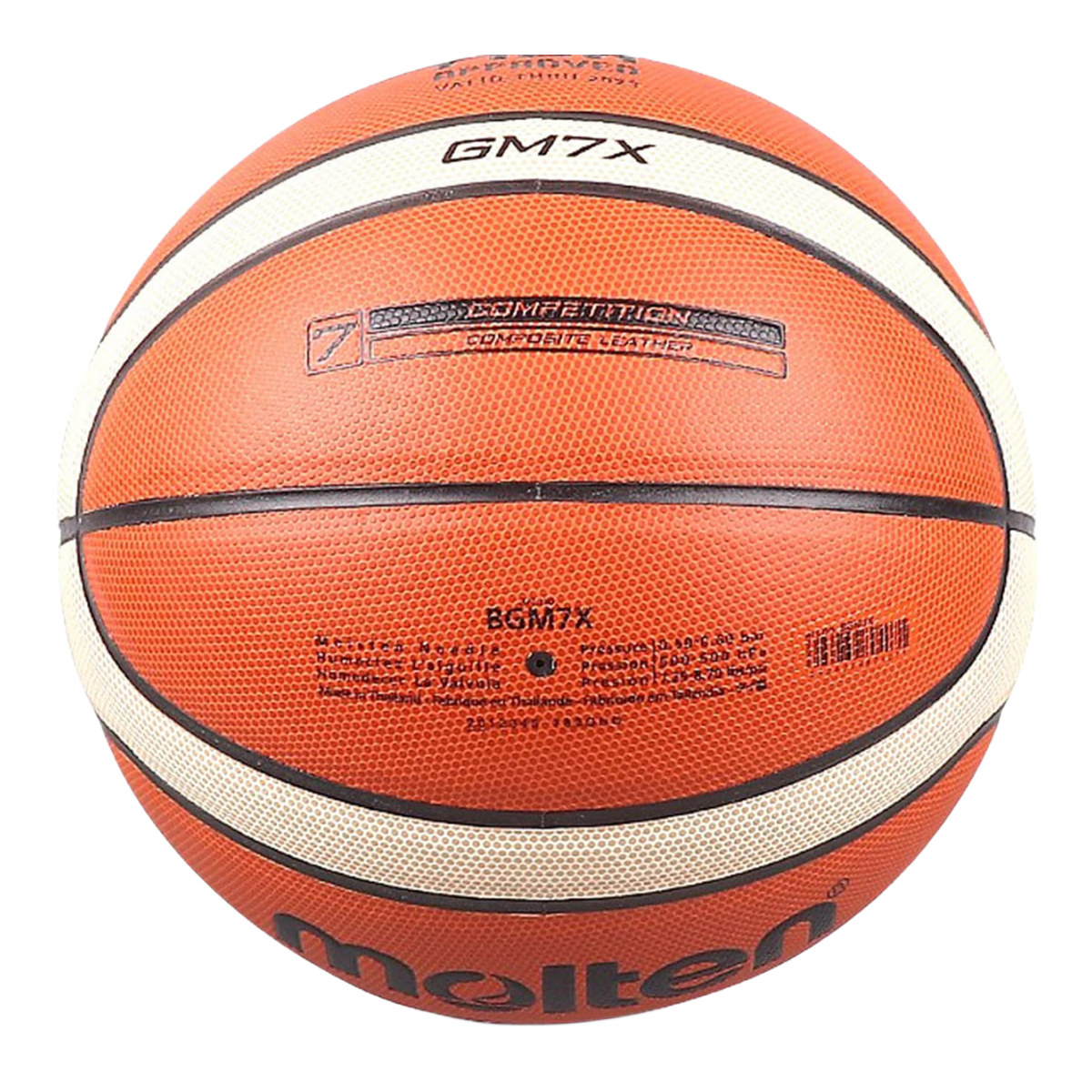 Molten Basketball Official Certification FIBA Competition Standard
