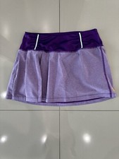 Lucy LUCYTECH Fast As You Can Purple Pleated Skirt/Skort Size xs
