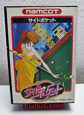 NES / Famicom - Side Pocket JAPAN mit OVP  D942