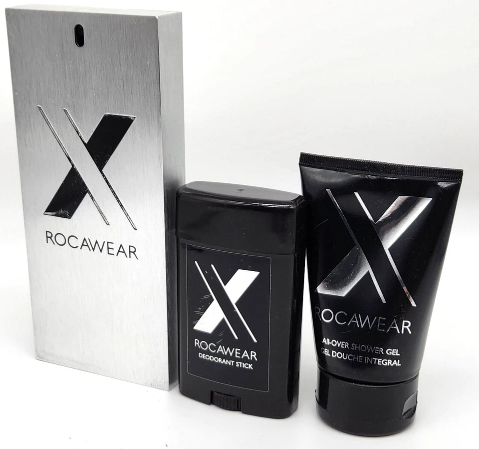 Juego de 3 piezas Rocawear X Diamond Celebration 3,4 fl oz EDT spray Sh/gel 3,4 oz, Deod Foto 2 de 4