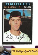 1971 Topps #547 Pat Dobson