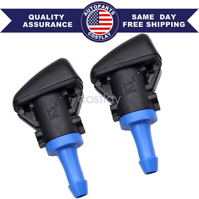 #ad #ad 2 Windshield Washer Nozzle for Chrysler 200 Dodge Avenger 11 14 Challenger 08 14 $4.59