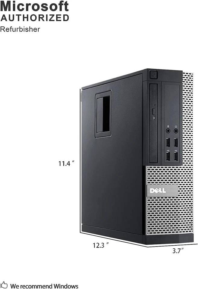Dell Desktop Computer PC i7, up to 32GB RAM, 4TB SSD, Windows 10 Pro, WIFI - Image 2 of 4