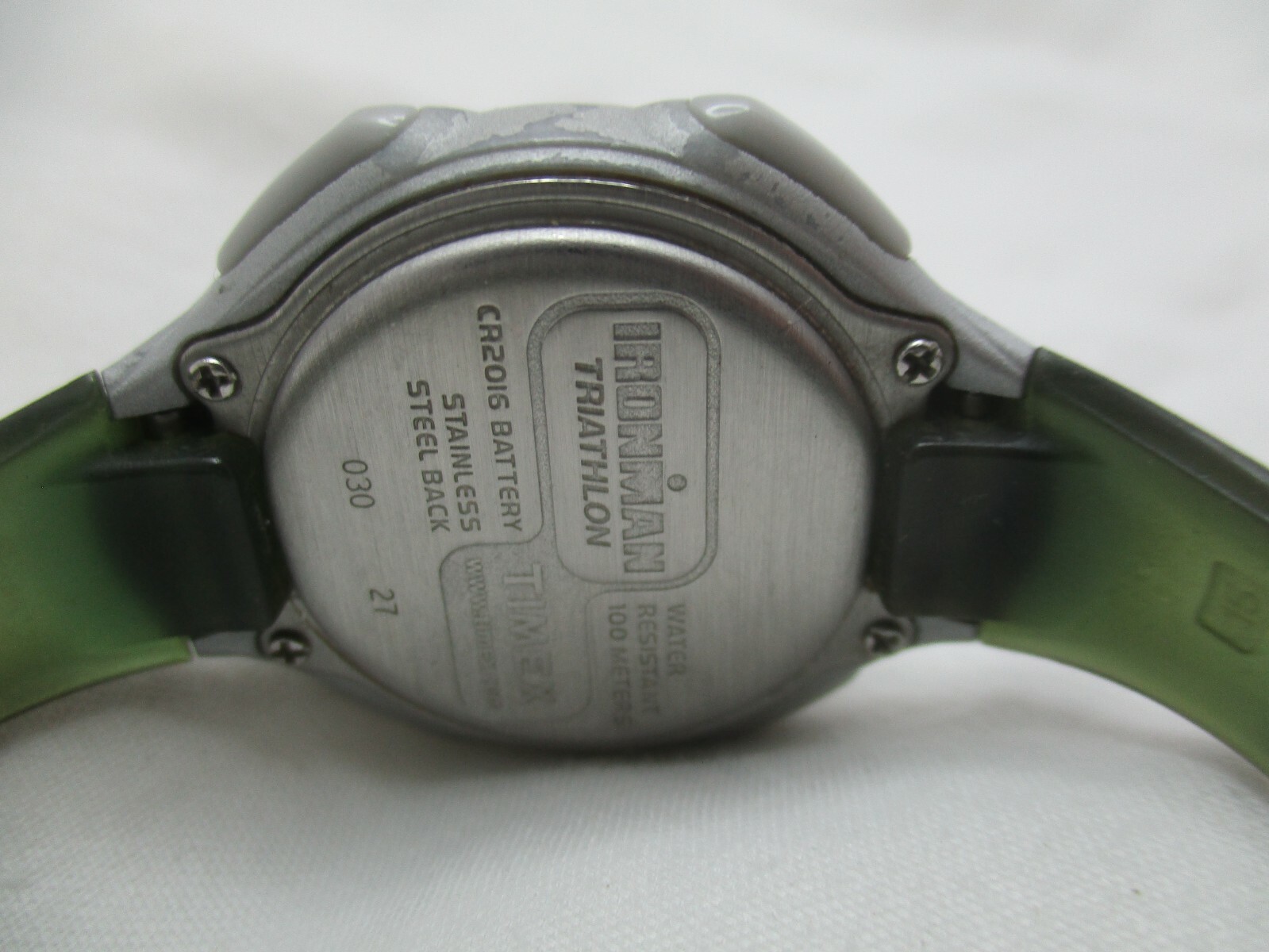 Timex Triathlon Digital Watch Dark Gray Buckle Ba… - image 5