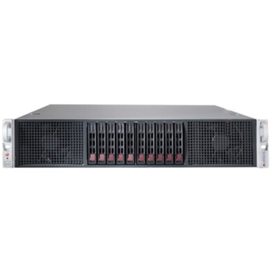Supermicro 2028GR-TRH 2U/2X E5-2699V4/DDR4 128G/900G SAS/6X NVIDIA Tesla P40 GPU
