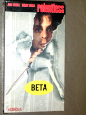 Relentless BETA Judd Nelson, Robert Loggia, Meg Foster watermarks Brand new RARE