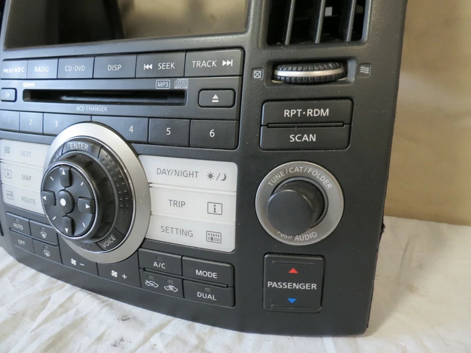 ✅ 06 07 08 Infiniti fx35 f45 Reproductor de audio GPS Climatizador OEM 28395-CL71A Foto 2 de 4