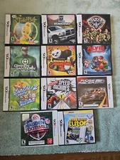 Nintendo 3ds Lot Of 11 Empty Game Cases With Manuals (No Games) 