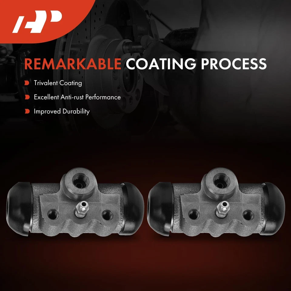 A-Premium 2x Brake Wheel Cylinders Rear for Checker A9 International Studebaker - Image 3 of 4