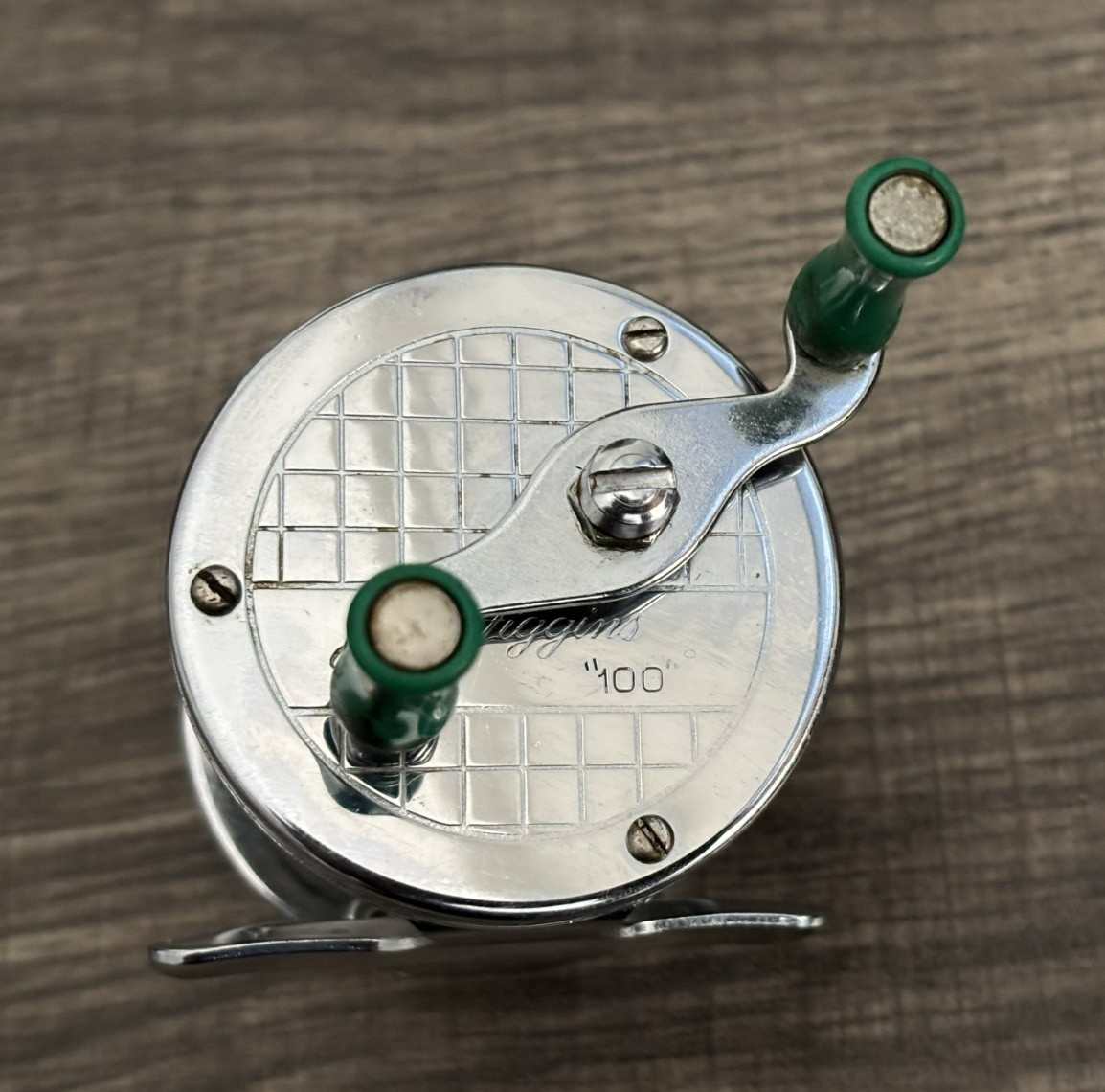 Vintage J. C. Higgins "100" Model 537.28820 Casting  Reel. VG++++ #1858